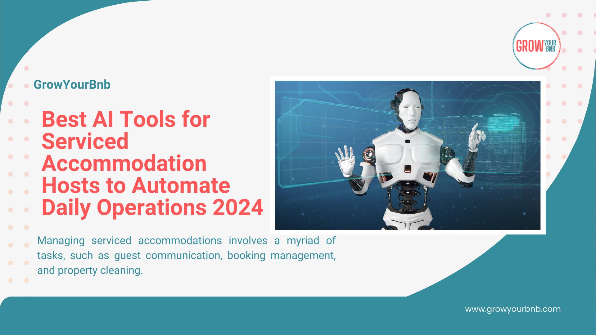 Best AI Tools for Serviced Accommodation Hosts to Automate Daily Operations 2024