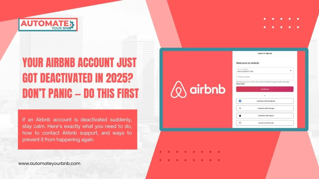 Airbnb Account Just Got Deactivated in 2025